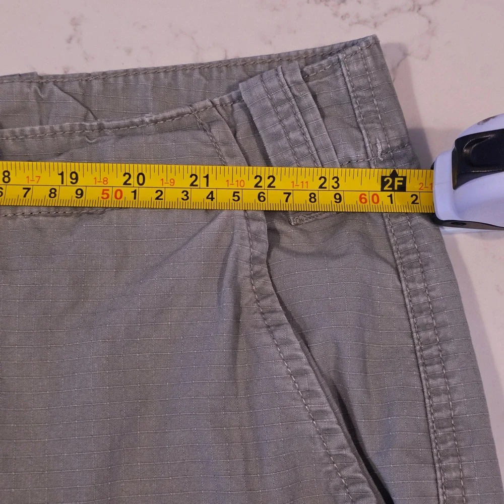 Nautica Ripstop Cargo Shorts Mens 48 Gray Cotton N7129013 - Picture 10 of 11